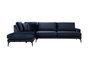 Atelier Del Sofa Papira Corner Left Azul Marino